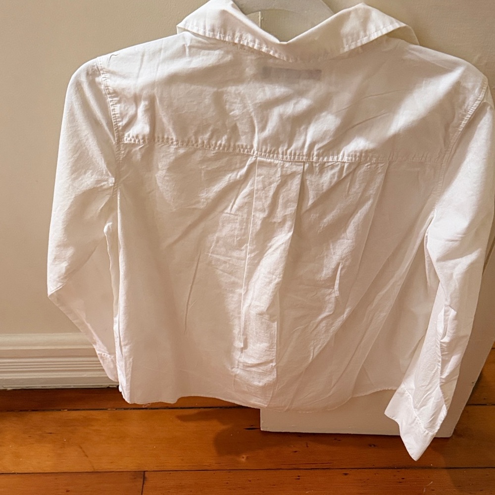 Banana Republic White Button Down Shirt - Picture 3 of 6